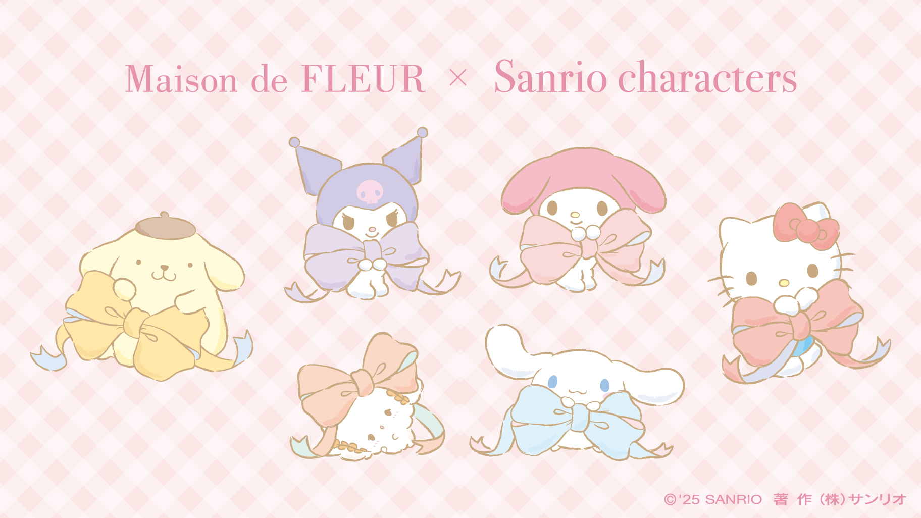 Maison de FLEUR×Sanrio charactersマイメロディ 2025 Maison de Fleur x Sanrio Characters – KumaCollector Shop