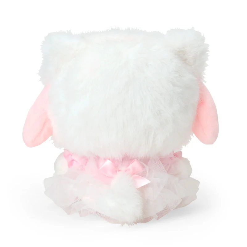 White Cat Ballerina My Melody Plush