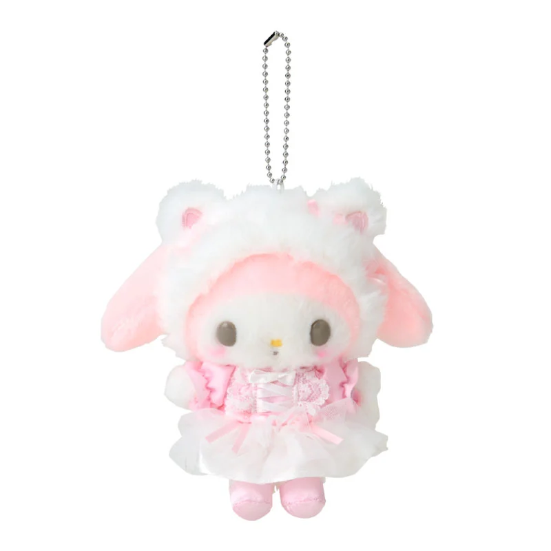 White Cat Ballerina My Melody Mascot