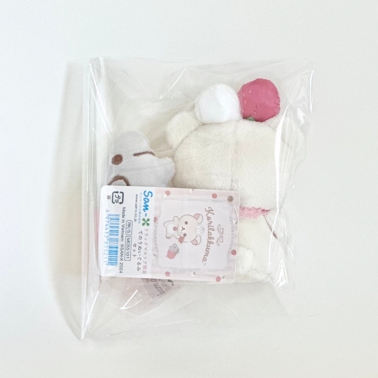 Rilakkuma White Strawberry Tenori Set