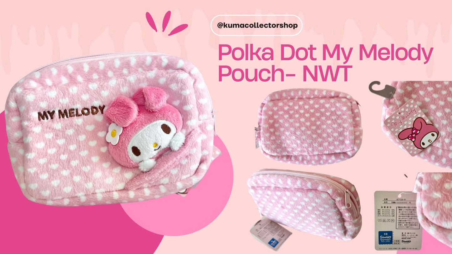 My Melody Polka Dot Pouch