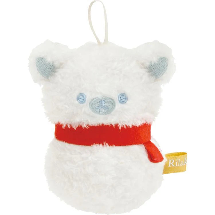 Snow Rilakkuma Christmas Ornament