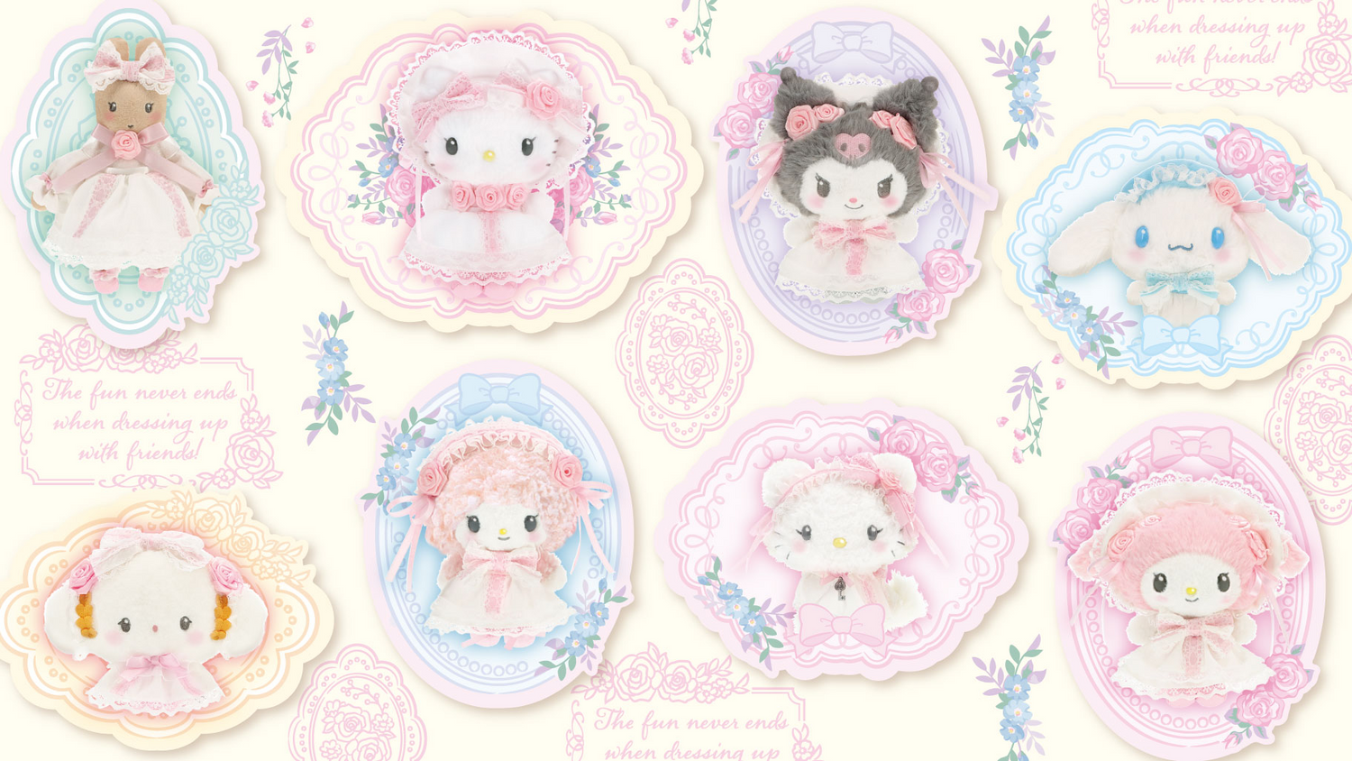 Sanrio White Frill Series