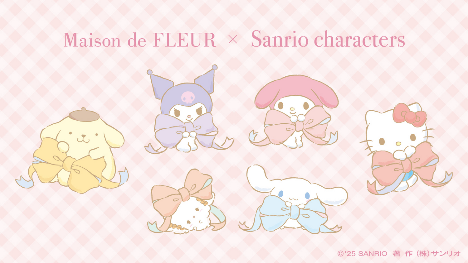 2025 Maison de Fleur x Sanrio Characters