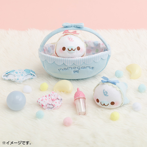 Baby Mamegoma Care Plush Set Preorder