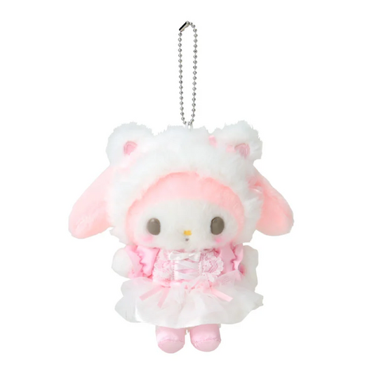 White Cat Ballerina My Melody Mascot