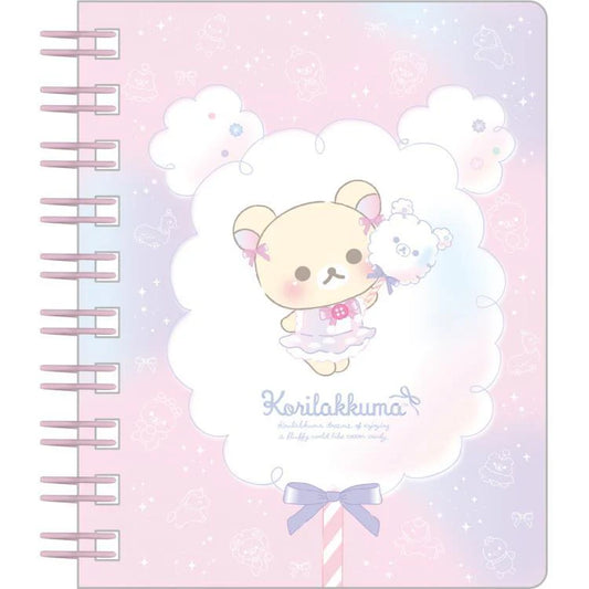 Cotton Candy Korilakkuma Memo Pad (Pink)