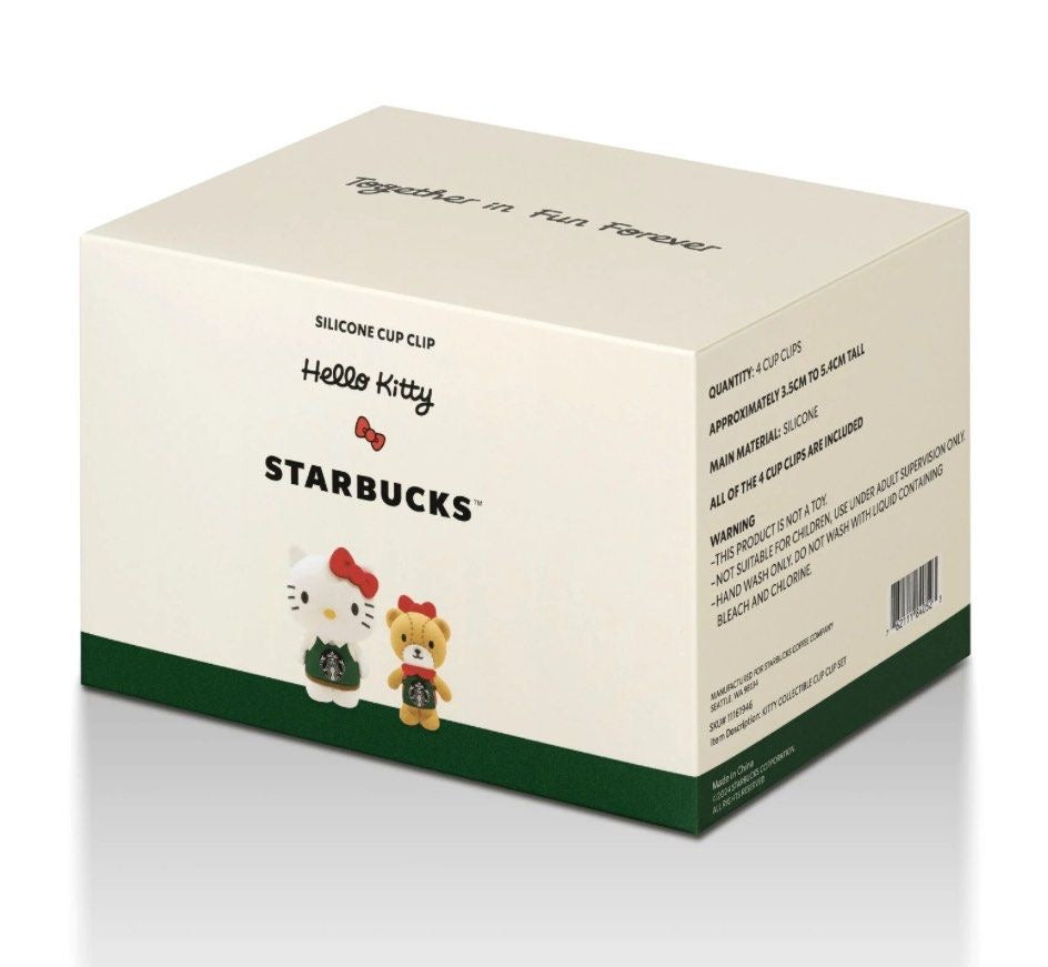 Starbucks x Hello Kitty Blind Box Complete Set of 4
