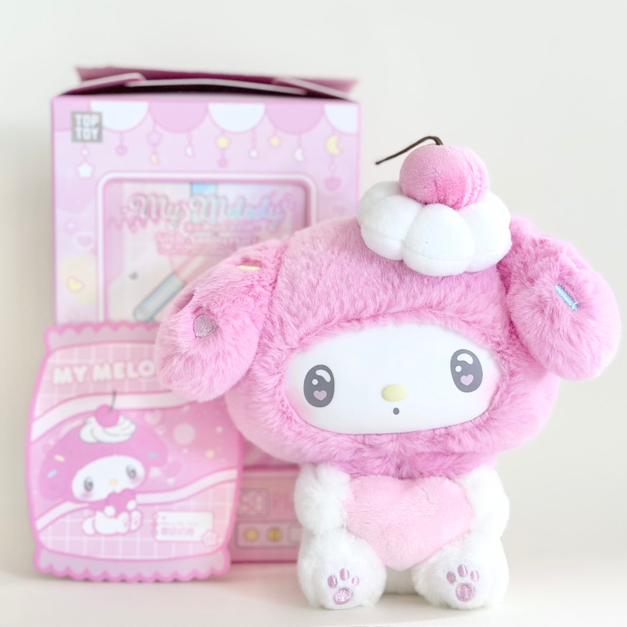 My Melody 50th Anniversary Top Toys- Cherry Milk Candy